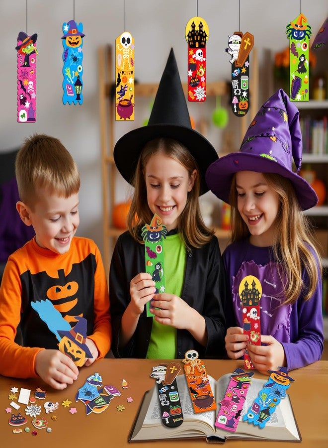 ShyLizard Halloween Crafts for Kids, 24 Pack Foam DIY Halloween Bookmarks Craft Kit, Ideal Halloween Party Favors,Trick or Treat Gifts,Classroom Activity Supplies - Image 5